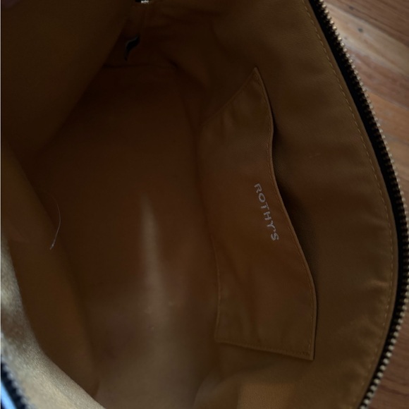 Rothy’s Vanity Pouch - Black Mist With Hooks For Cross Body.  Large Pouch Only! - Picture 5 of 10